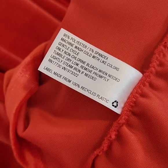 Juniors XXL Red Velvet Double Ruched Party Dress - Picture 5 of 5